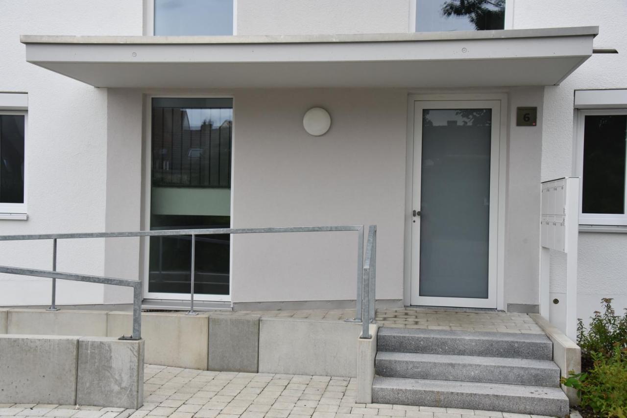 Appartamento Antike & Modern Deluxe 2 Mit Terrasse Leipheim Esterno foto